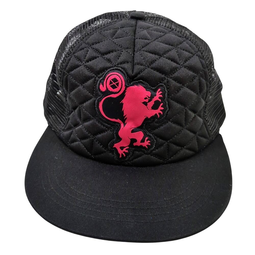 Destiny Game Titans Pride Crest Snapback Hat Cap Red On Black Quilted Rare